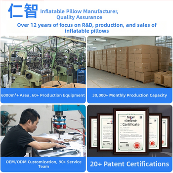 Ai reward me Individualizuotas logotipu turintis pripučiamas U formos kaklo pagalvė - kelioninis miego pagalvė, pripildyta oru, kristalo veliūro branduolys, svoris mažiau nei 0,5 kg