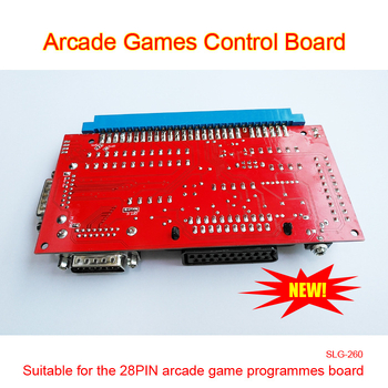 Arcade spēļu bāzes plate ar vadības funkciju — modeļa SLG-260; DB15 interfeiss; bez vibrācijām; svars 210 g; piemērots 28 puzles spēļu bāzēm