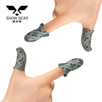 Xiyouxiong War Bear 2.0 spēļu pirksta aizsargs, ultra plānas sudraba šķiedras materiāls, pretslīdēšanas un sviedru izturīgs, saderīgs ar viedtālruņiem un planšetēm