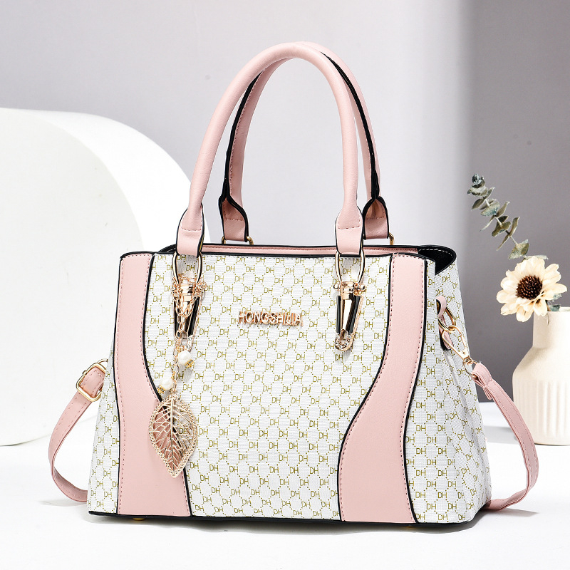 Női ingázó táska nagy kapacitással, divatos megjelenés, könnyű luxus, vállon átívelő crossbody táska