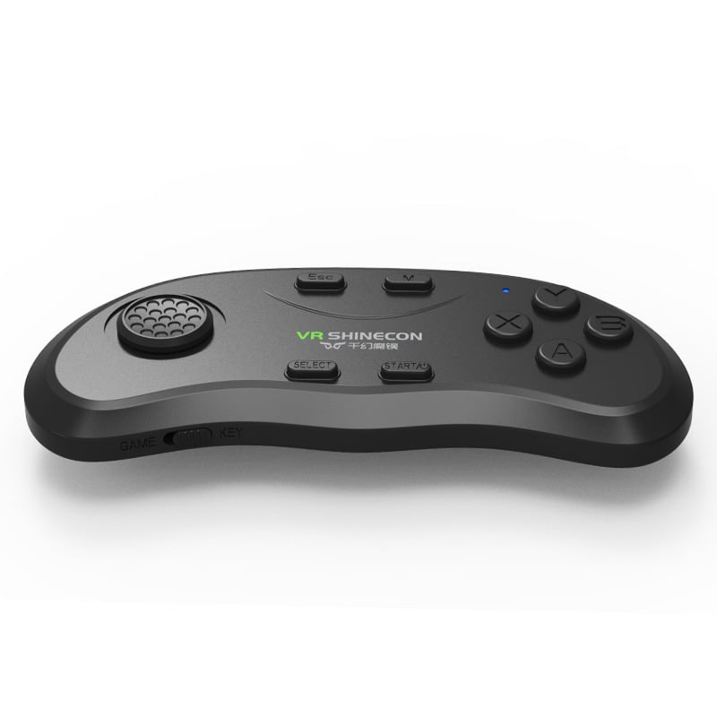 Ochelari VR cu gamepad Bluetooth, model B01, din ABS, compatibili cu Android și iPhone, include telecomandă și manual de utilizare