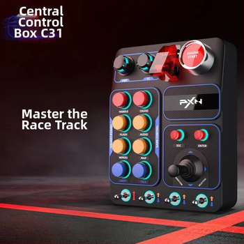 Laishida PXN-CB1 Centrālā vadības kārba sacīkšu simulatoram – USB interfeiss, bez vibrācijām, simulatora funkcija