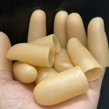 Universāli roku pirkstu aizsargi, rokām darināti, no PVC, modelis Df-121, pretslīdēšana, izturīgi pret nolietošanos, biezināti