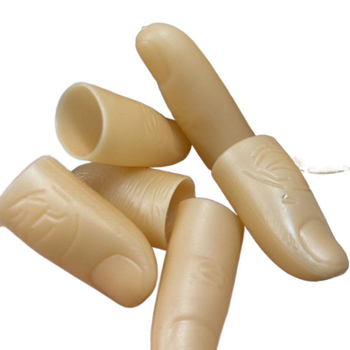 Universāli roku pirkstu aizsargi, rokām darināti, no PVC, modelis Df-121, pretslīdēšana, izturīgi pret nolietošanos, biezināti