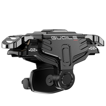 GT02 Joystick wireless pentru jocuri pe telefon, cu feedback de vibrație, aliaj șlefuit + ABS, compatibil cu iOS și Android