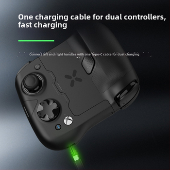 GameSir X4a Xbox licencovaný káblový mobilný herný ovládač pre Android (Type-C, 188,5 g) s konvertibilnými úchytmi pre jednoruké alebo obojručné používanie