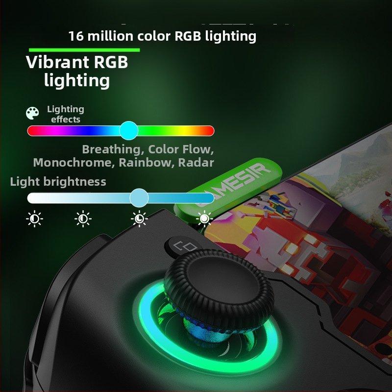 GameSir X4a Xbox licencovaný káblový mobilný herný ovládač pre Android (Type-C, 188,5 g) s konvertibilnými úchytmi pre jednoruké alebo obojručné používanie