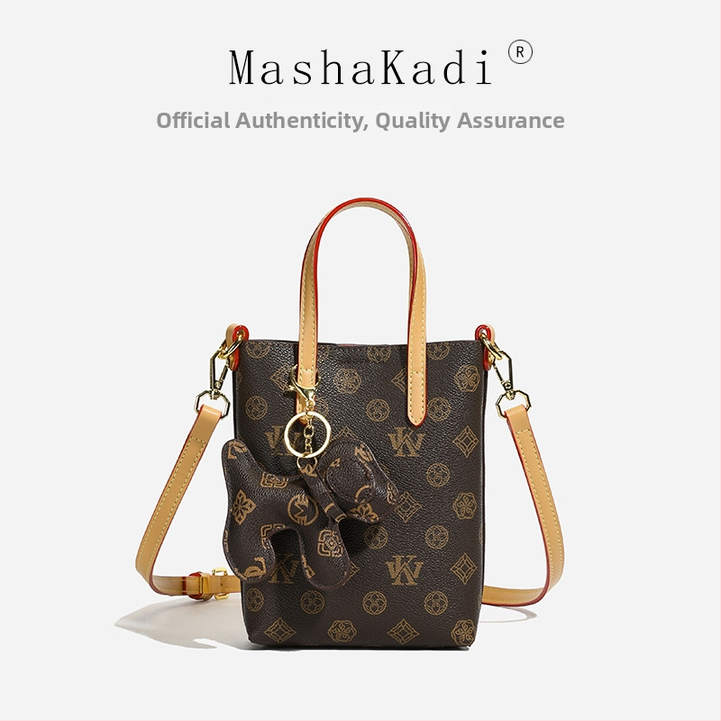 PU taška typu bucket pre ženy – zips, polyesterová podšívka, jeden ramenný popruh, bucket štýl