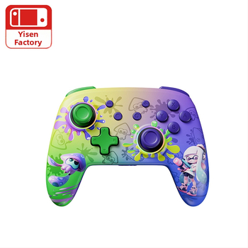 OEM prispôsobený vzor dvojitý Hall-efekt joystick pre Nintendo Switch — Bluetooth, USB-C, RGB osvetlenie, ABS telo, tlač loga je možná