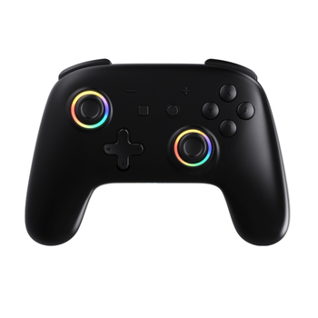 OEM prispôsobený vzor dvojitý Hall-efekt joystick pre Nintendo Switch — Bluetooth, USB-C, RGB osvetlenie, ABS telo, tlač loga je možná