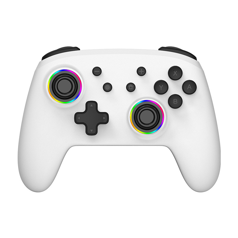 OEM prispôsobený vzor dvojitý Hall-efekt joystick pre Nintendo Switch — Bluetooth, USB-C, RGB osvetlenie, ABS telo, tlač loga je možná