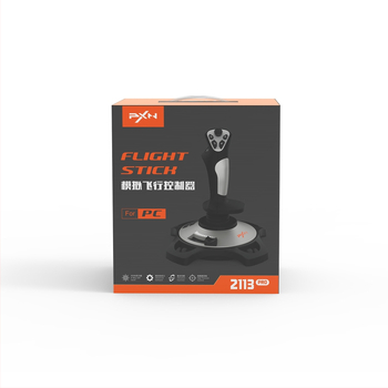 PXN-2113 USB joystick pre PC, káblový, ABS materiál, 1 používateľ, vstupná úroveň