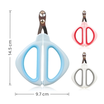 Katės ir šuns nagų žirklės su apskritu atidarymu, tinkamos pradedantiesiems; nėra importuotos; be privataus prekinio ženklo