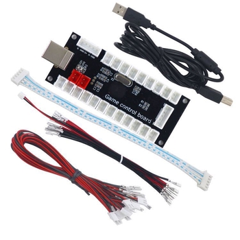 Arcade rokera piederumu komplekts ar USB interfeisu, modelis CY-822C, militārās kvalitātes plāksne, OEM apstrāde, drukāts logotips