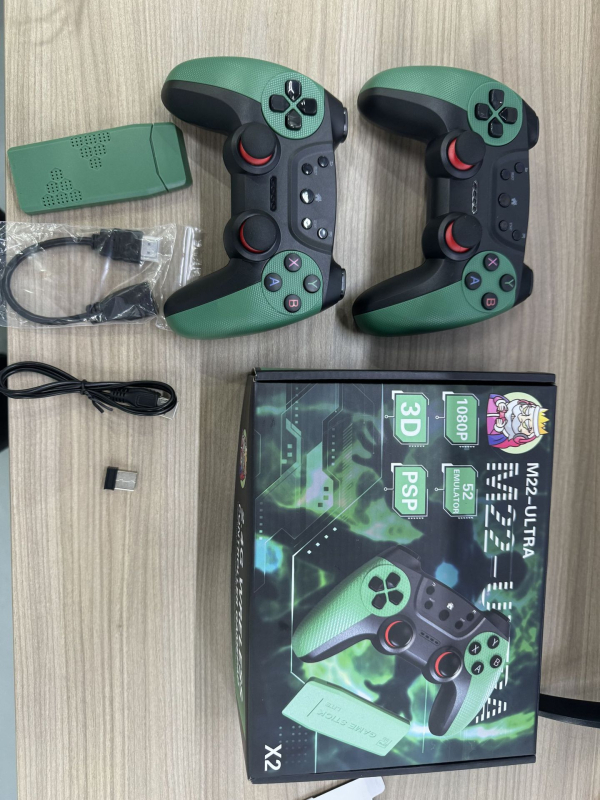 M22-U Android οικιακή κονσόλα παιχνιδιών, 2 παίκτες, HDMI, ρετρό PSP arcade, 3D τηλεόραση με υποστήριξη