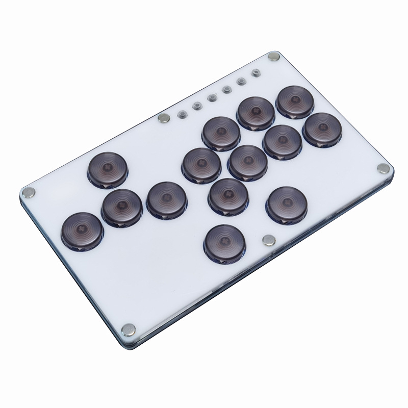 Hitbox SKY2040 PRO 14-taustiņu cīņas tastatūras aizsargs - USB interfeiss, Hot-Plug, SOCD overwrite, akrila lāzera griešana