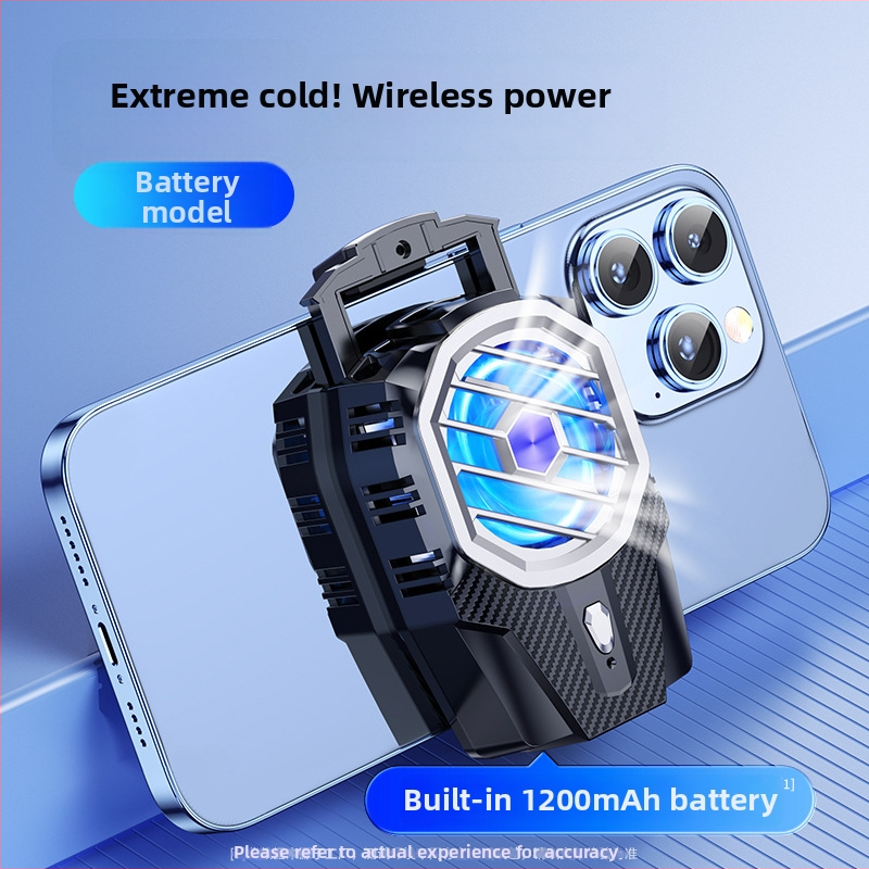 Chladič mobilného telefónu X91 s USB rozhraním, telo z ABS a zinkovej zliatiny, 145 g, kompatibilný s iPhone a Android, odvod tepla