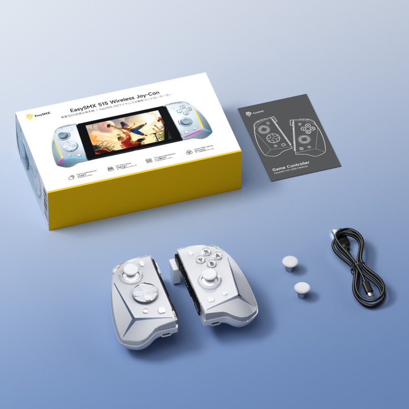 Ovládač hier pre Nintendo Switch (Plne mechanický, štyri Hall senzory, štyri zadné tlačidlá, NFC, RGB osvetlenie)