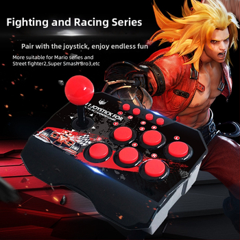 GAMINJA NS002 Káblový herný ovládač pre Switch, PC a PS3 — USB rozhranie, vibrácie, ABS telo (USB, káblový, Switch/PC/PS3 kompatibilita)