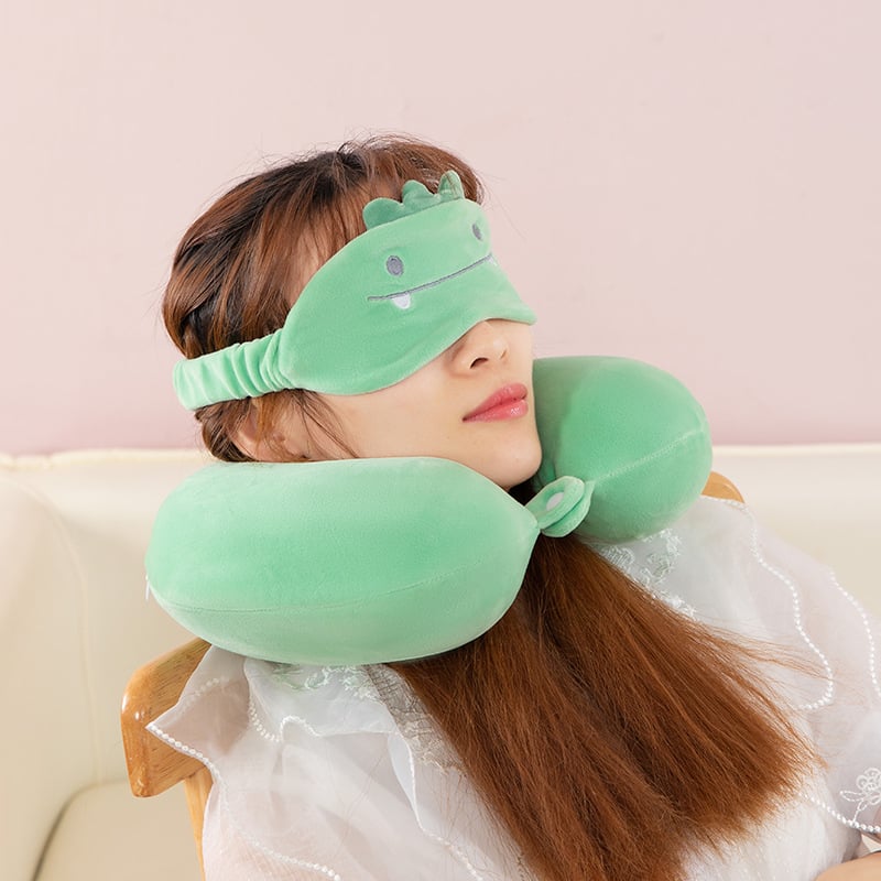 U formos kaklo pagalvėlis iš atminties putų, šiuolaikiškas dizainas, tinkamas vaikams ir suaugusiems