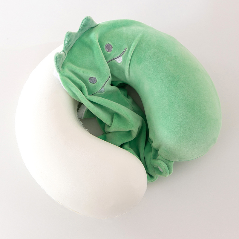 U formos kaklo pagalvėlis iš atminties putų, šiuolaikiškas dizainas, tinkamas vaikams ir suaugusiems