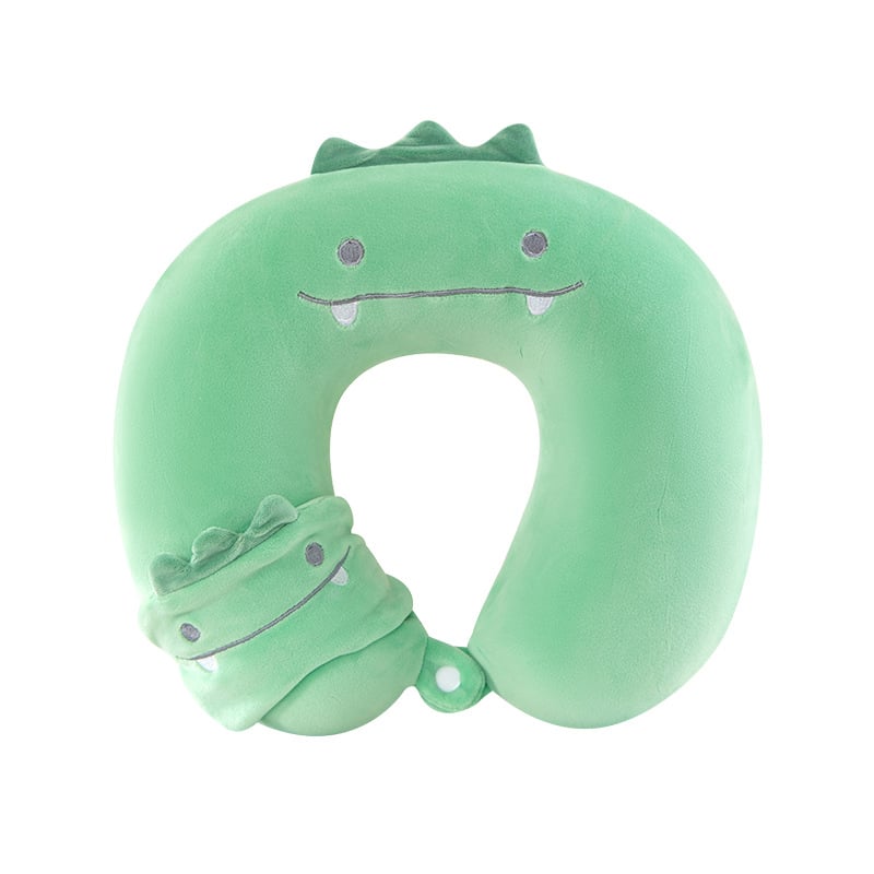 U formos kaklo pagalvėlis iš atminties putų, šiuolaikiškas dizainas, tinkamas vaikams ir suaugusiems