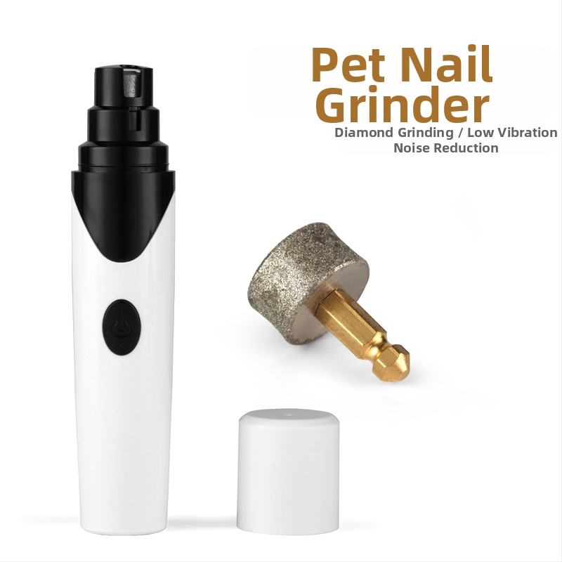 Elektrický brúsič na nechty pre psy, ABS materiál, balenie 48 kusov