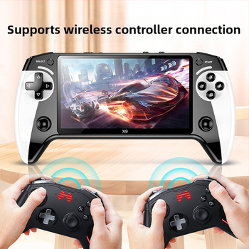 Pārnēsājama rokas spēļu konsole ar lielu ekrānu, atbalsta desmit emulatorus, 128 GB atmiņu, MP4 videoplayer un 3,5 mm AV interfeisu.