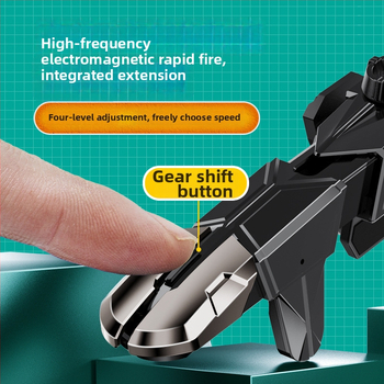 G15 pulsa pogas elektromagnētisks auto‑klikšķis Android viedtālruņiem, bez aizkavēšanās, teleskopiska četrpakāpju regulēšana, ABS injekcijas formēts korpuss, OEM pielāgošana