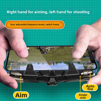 G15 pulsa pogas elektromagnētisks auto‑klikšķis Android viedtālruņiem, bez aizkavēšanās, teleskopiska četrpakāpju regulēšana, ABS injekcijas formēts korpuss, OEM pielāgošana