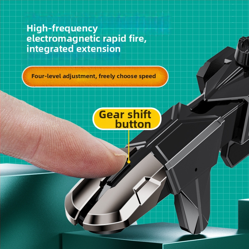 G15 pulsa pogas elektromagnētisks auto‑klikšķis Android viedtālruņiem, bez aizkavēšanās, teleskopiska četrpakāpju regulēšana, ABS injekcijas formēts korpuss, OEM pielāgošana