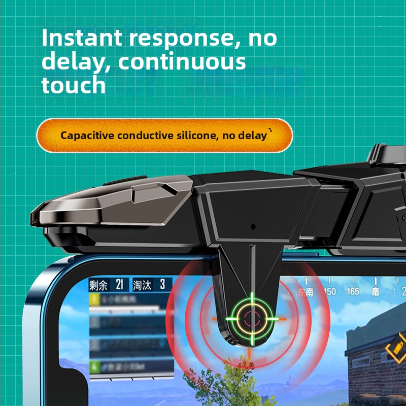 G15 pulsa pogas elektromagnētisks auto‑klikšķis Android viedtālruņiem, bez aizkavēšanās, teleskopiska četrpakāpju regulēšana, ABS injekcijas formēts korpuss, OEM pielāgošana