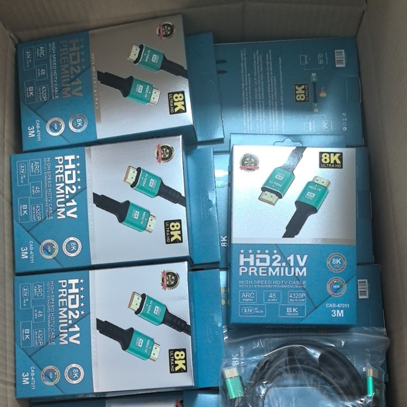 HDTV кабел за телевизор със златно покритие и медно-обкован стоманен проводник, дължина 1–10 м, адаптер кабел