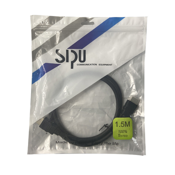 HDMI kábel 1.4, zlaté konektory, pre TV/monitor, vodič z meďou obložené ocele, dĺžka 1–30 m