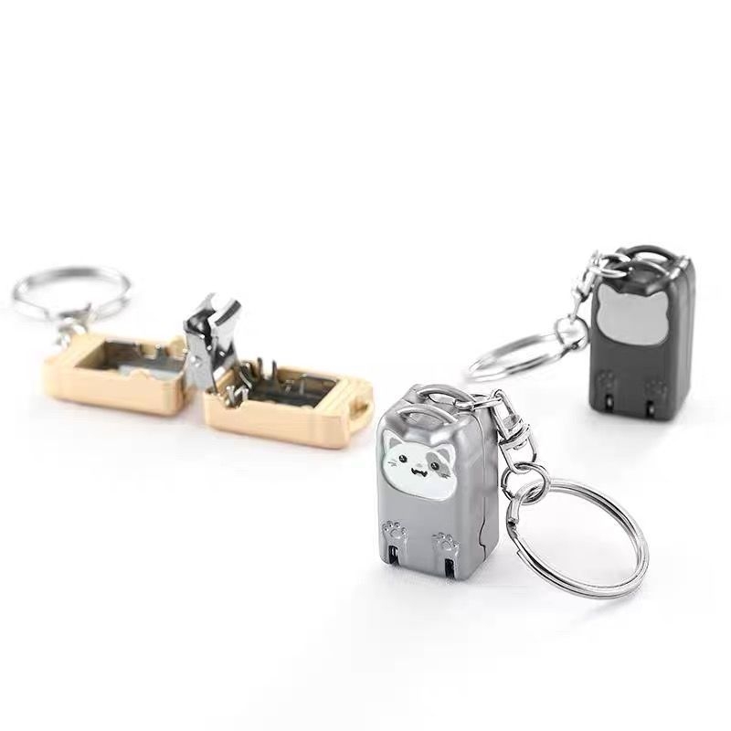 Неръждаема стомана нокторезач, преносим сгъваем инструмент за домакинство, плосък край, мултифункционални пинсети