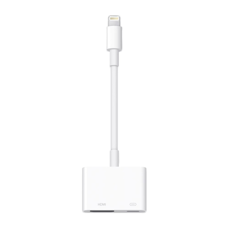 Μετατροπέας Lightning σε HDMI για iPhone — Διασύνδεση Apple προς HDMI, Καλώδιο ABS+TPE, Βάρος περίπου 0,04 kg, OEM διαθέσιμο