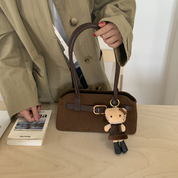 Geantă tote din PU pentru femei, formă orizontală pătrată, închidere cu fermoar, compartimente interioare: buzunar cu fermoar, buzunar pentru telefon, buzunar pentru documente, căptușeală poliester