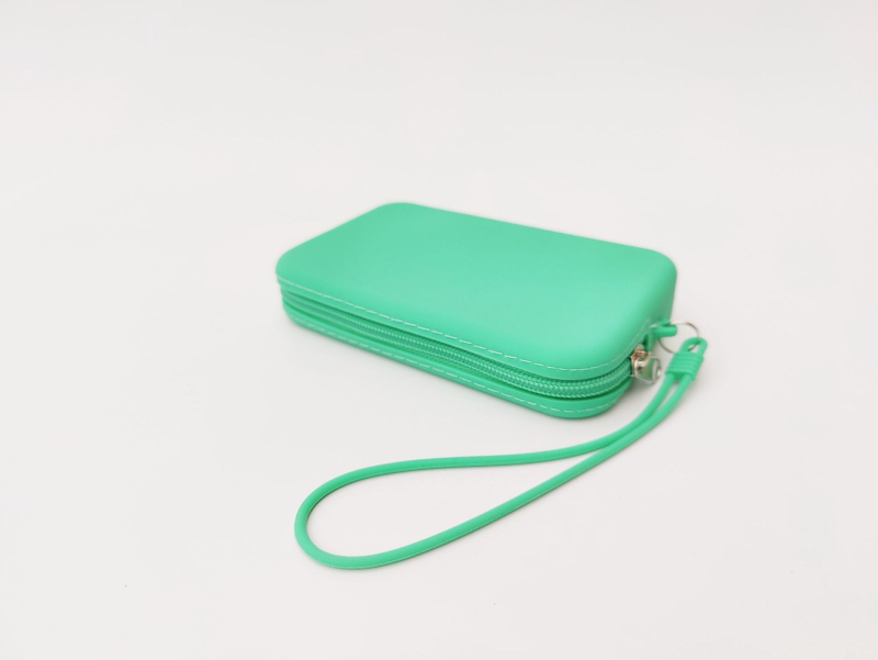 Portofel silicon pentru monede și depozitare, organizator multifuncțional pentru cosmetică și accesorii, rezistent la apă și praf, unisex, pentru utilizare zilnică (Silicon; rezistent la apă și praf; unisex; utilizare zilnică)