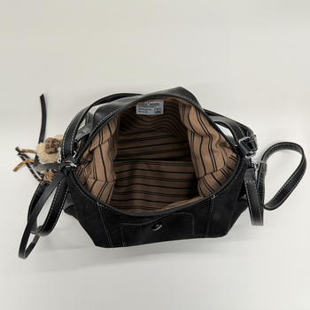 Rucsac pentru femei — stil retro de călătorie, capacitate mare pentru școală/navetă; PU, formă orizontală pătrată, fermoar, buzunar intern pentru telefon, căptușeală poliester-bumbac