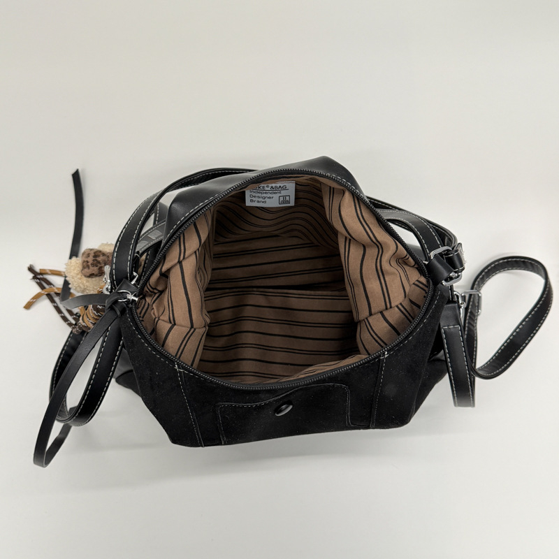 Rucsac pentru femei — stil retro de călătorie, capacitate mare pentru școală/navetă; PU, formă orizontală pătrată, fermoar, buzunar intern pentru telefon, căptușeală poliester-bumbac