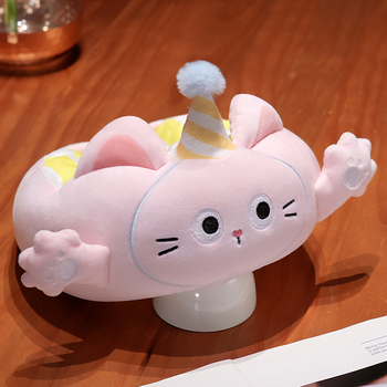 U-tvarovaný vankúš na krk na cestovanie a do auta, prenášací vankúš s PP bavlnenou výplňou, látka: elastický velúr + ľadový hodváb velúr, kreslený štýl