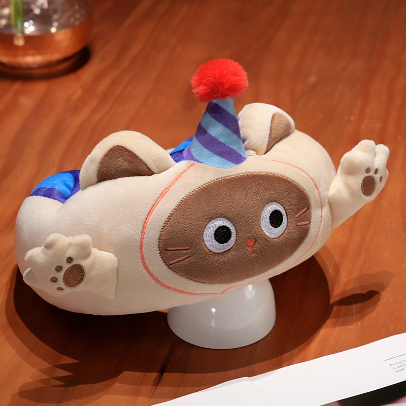 U-tvarovaný vankúš na krk na cestovanie a do auta, prenášací vankúš s PP bavlnenou výplňou, látka: elastický velúr + ľadový hodváb velúr, kreslený štýl