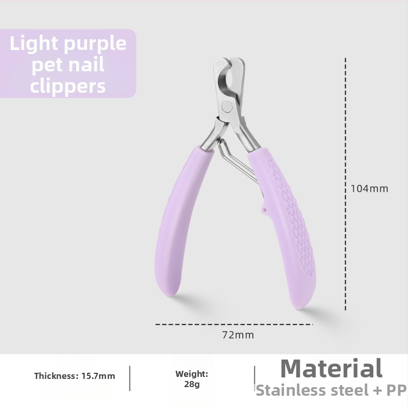 Kliešte na nechty pre psov a mačky - polkruhové ostrie, proti krvácaniu, univerzálny nástroj pre domáce zvieratá