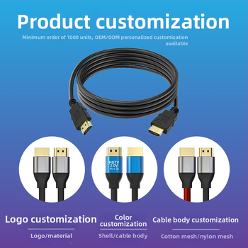 HDMI kábel 2.0, podpora 4K, pozlátené konektory, vodič z ocele potiahnutý meďou, M-M HDMI