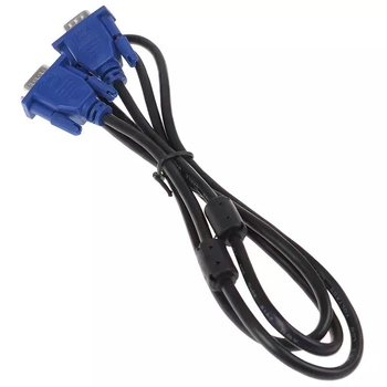 Cablu VGA pentru PC, interfață VGA, conductor din oțel acoperit cu cupru, lungimi 1,5/3/5/10 m