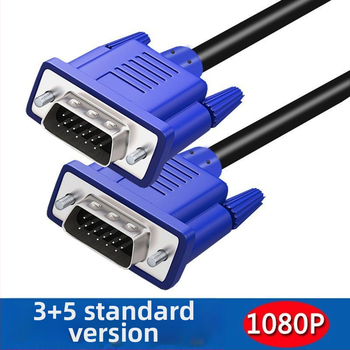 Kábel VGA pre monitor a TV k desktopovému PC – video a prenos dát