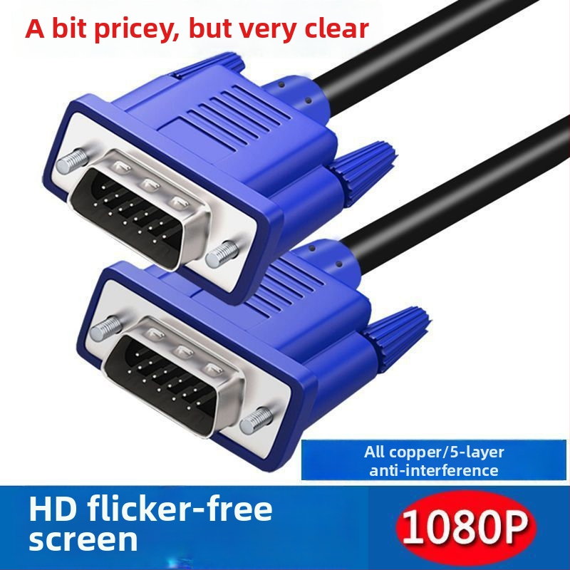 Kábel VGA pre monitor a TV k desktopovému PC – video a prenos dát