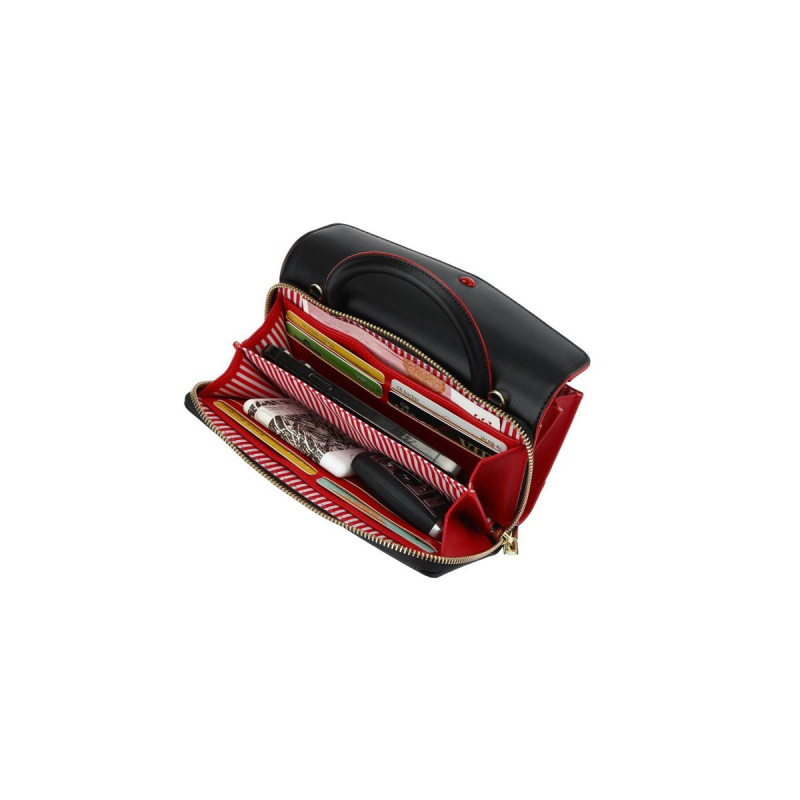 PU kožená kabelka na rameno – mestský štýl, jednofarebný vzor, značka Lbs, model 1325