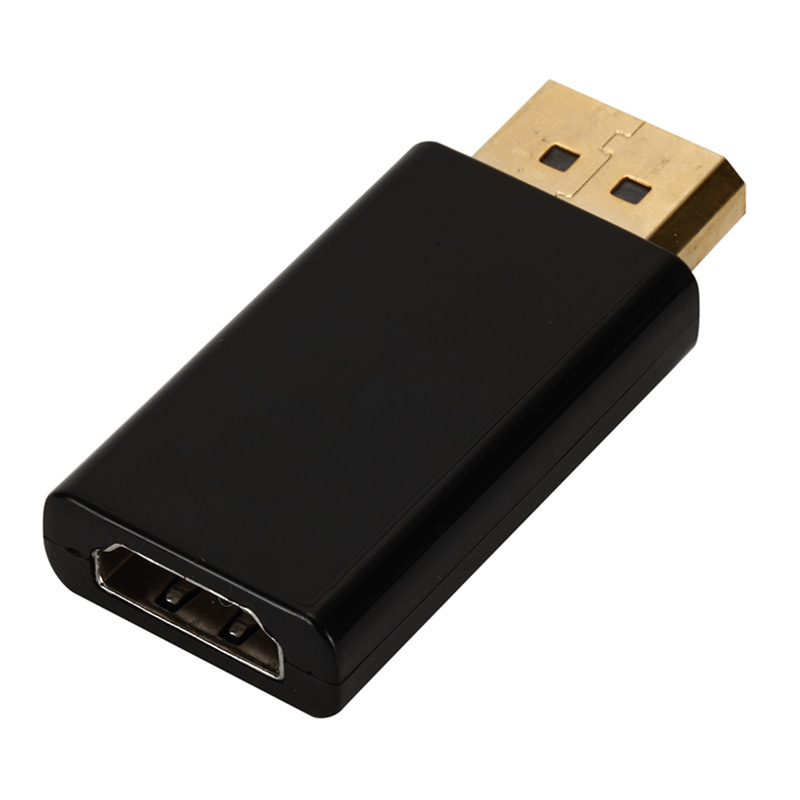 Adaptor DP către HDMI, conector HDMI femeie, 4K@30Hz, conductori din cupru placati cu aur, distribuitor cu mai multe ieșiri
