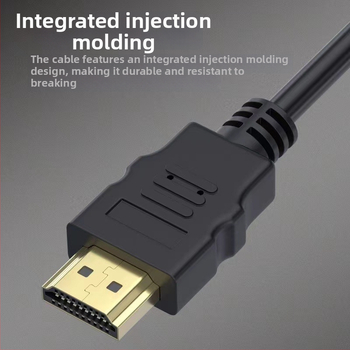 Kábel pre pripojenie set-top boxu k monitoru, HDTV, počítaču, televízoru a projektoru – dĺžka 1,5 m, medený dátový kábel s adaptérom, 3D dátový kábel